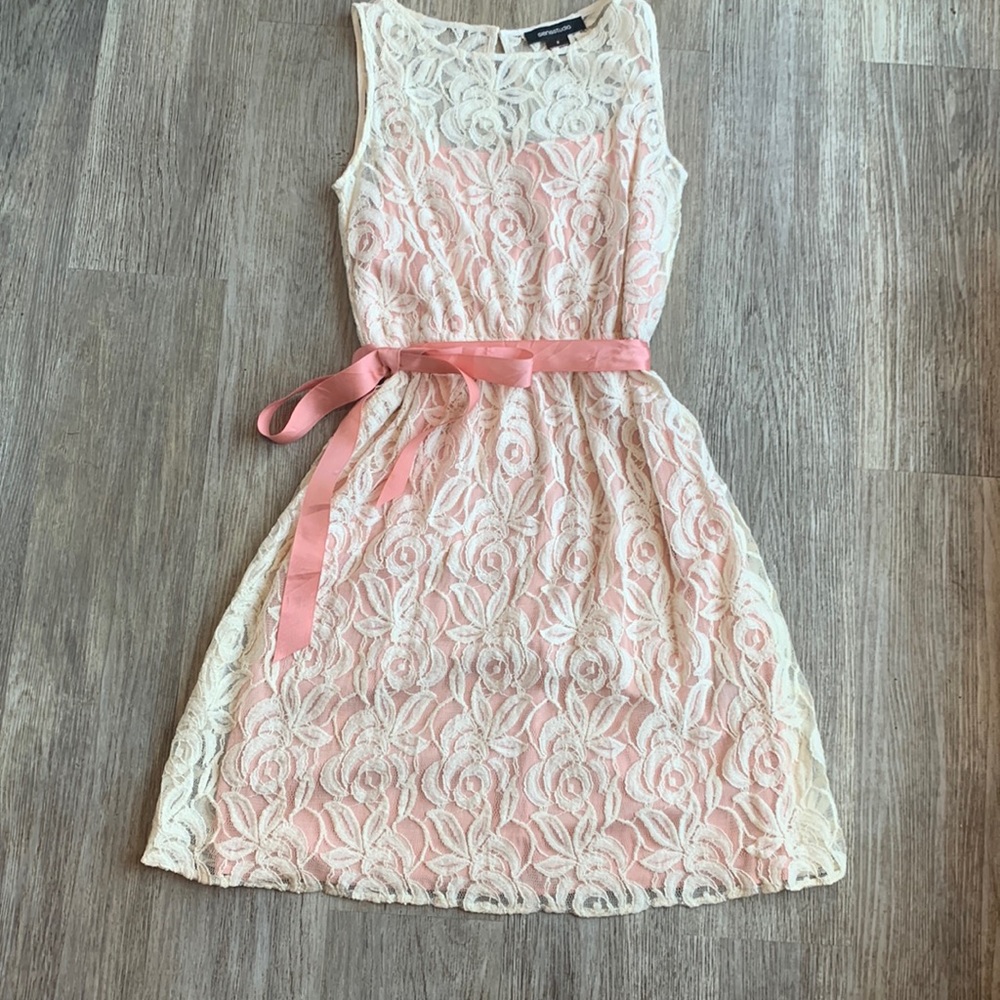 Siena Studio lace fit and flare dress